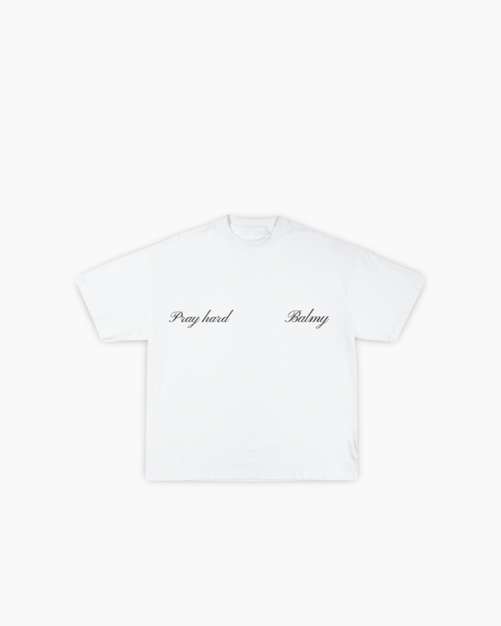 "PRAY HARD" TEE