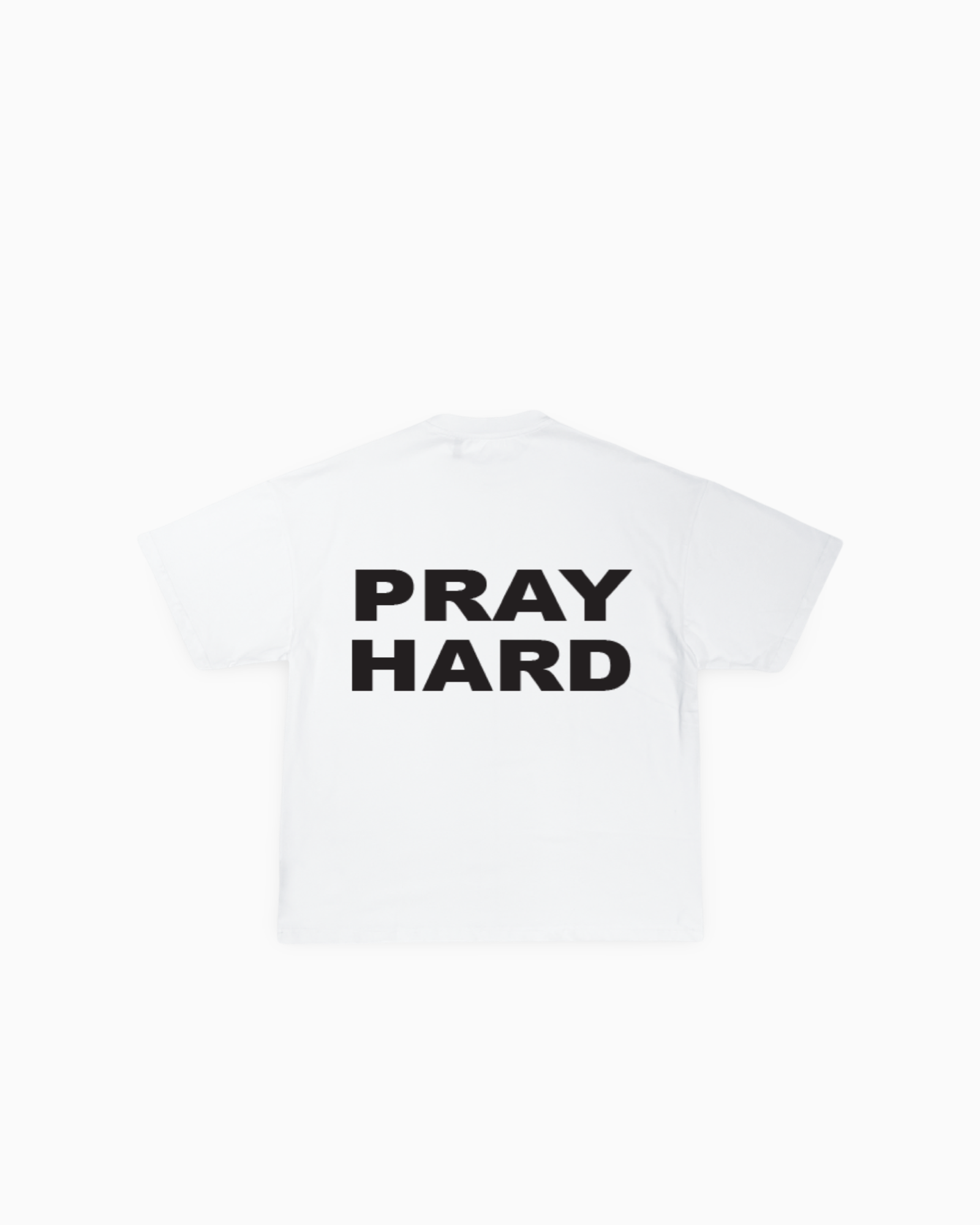 "PRAY HARD" TEE