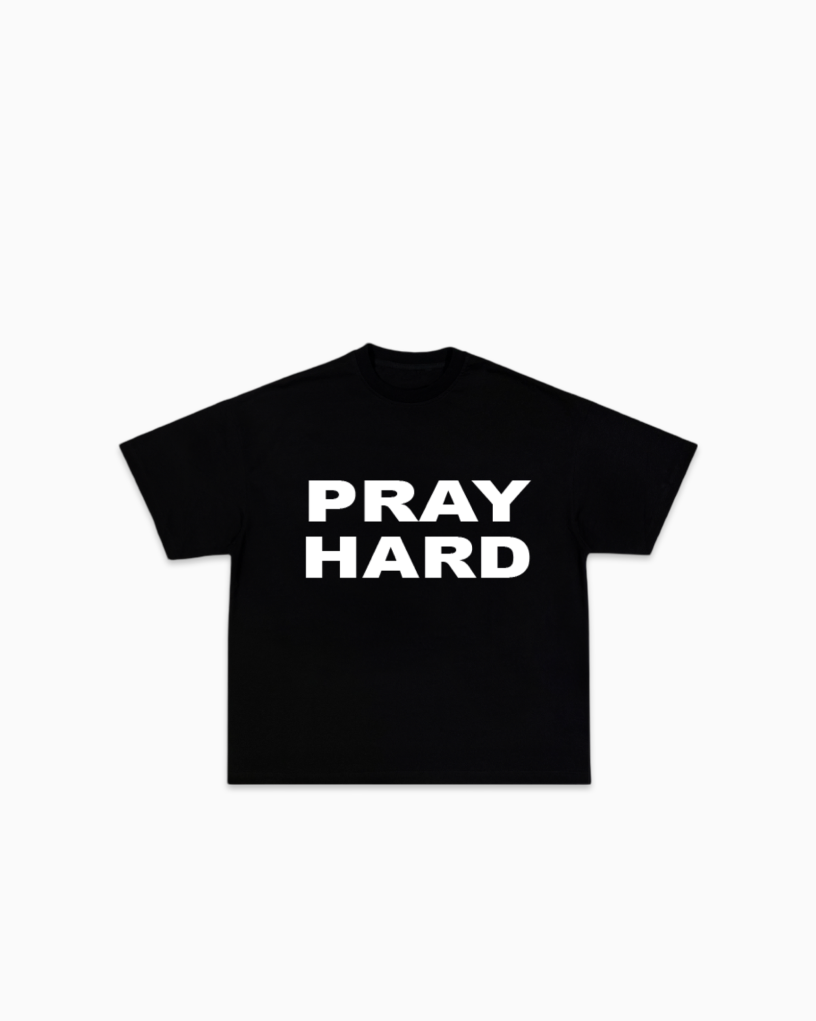 "PRAY HARD" TEE
