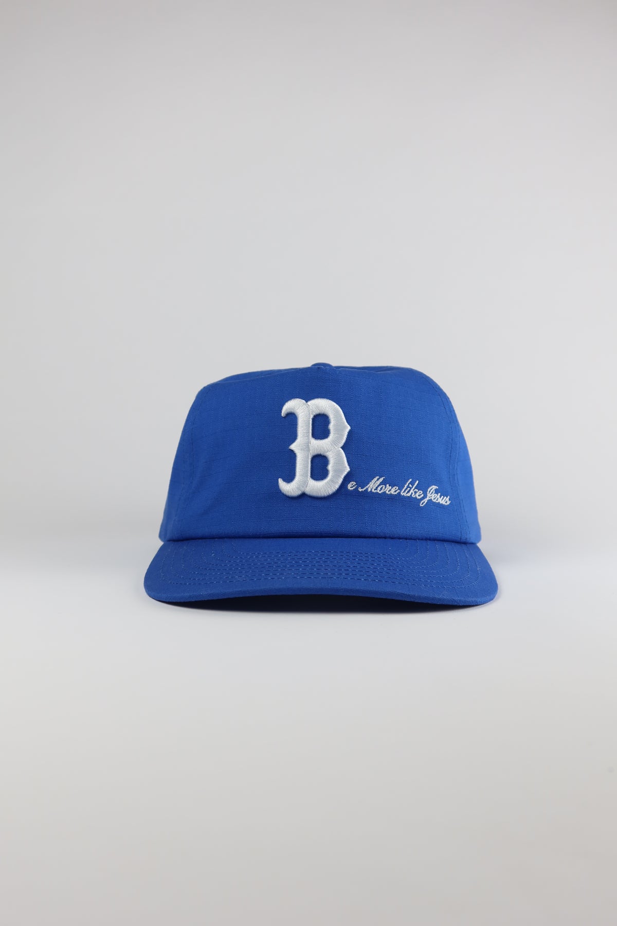 be like Jesus snapback (blue)