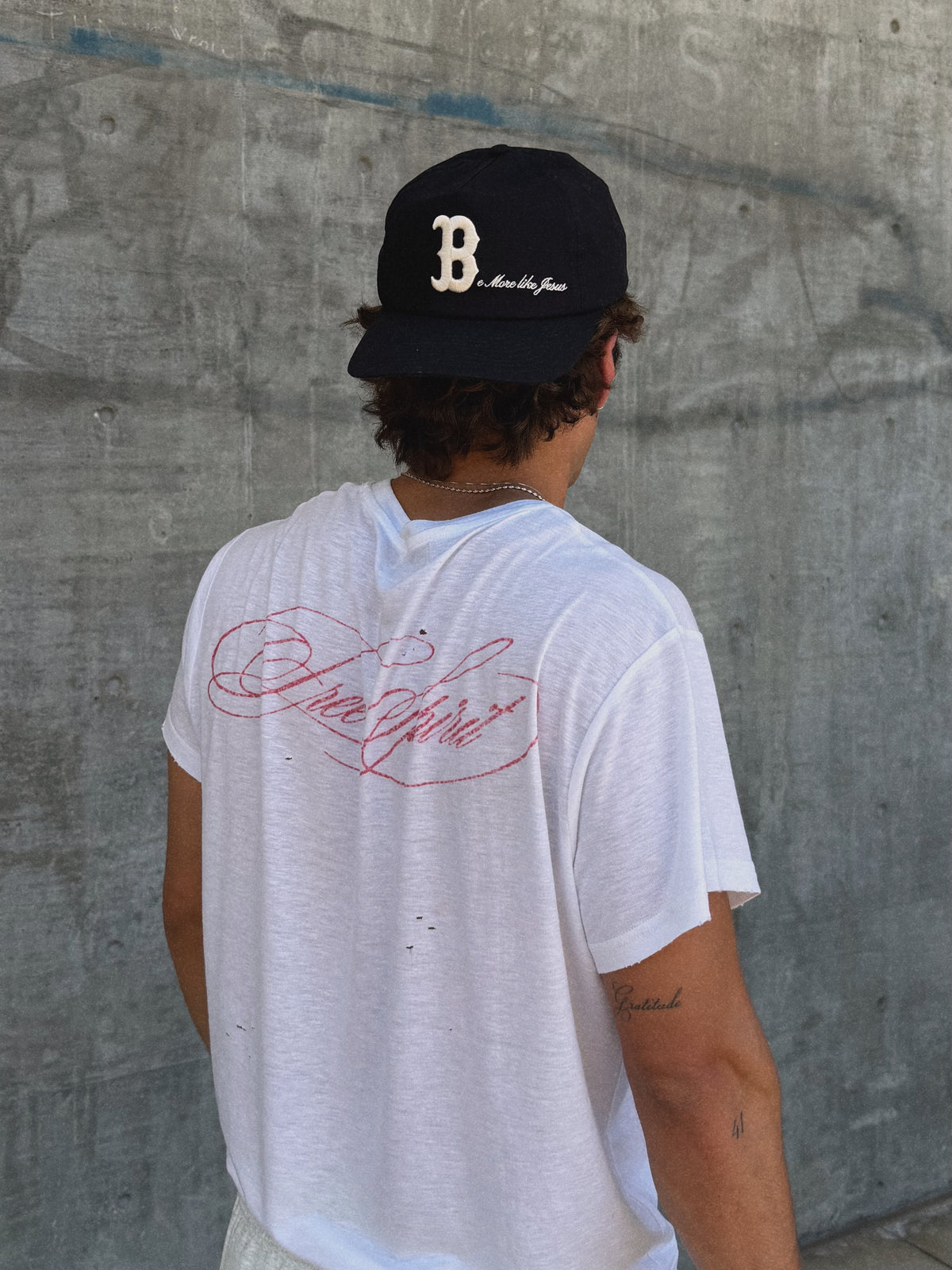 be like Jesus snapback (black)