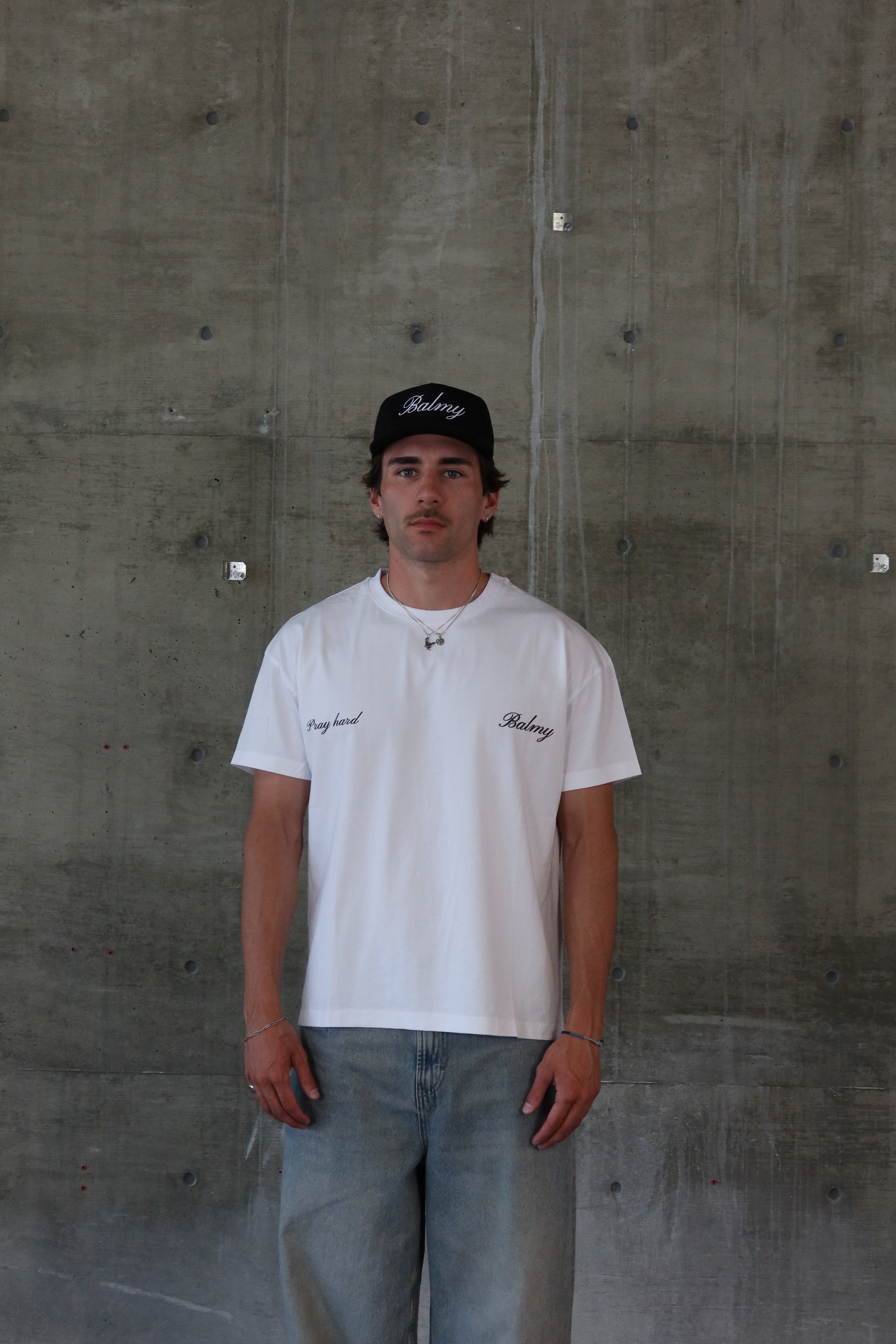 "PRAY HARD" TEE