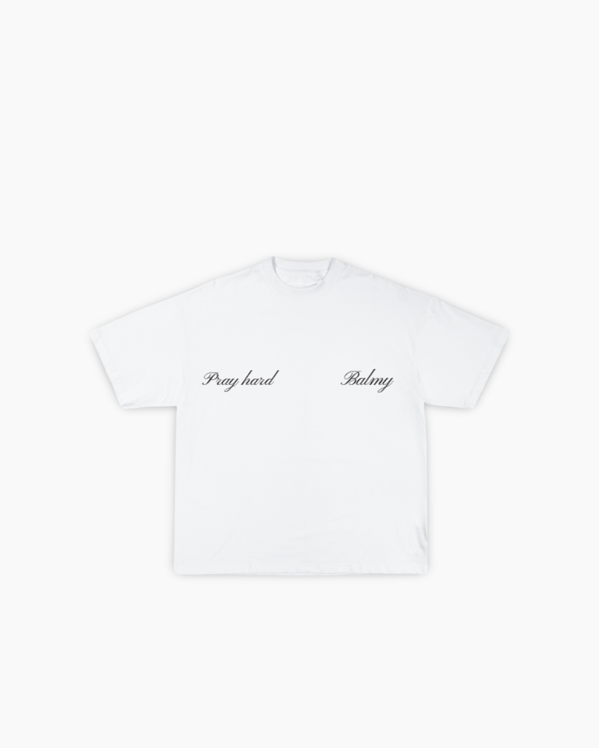 "PRAY HARD" TEE