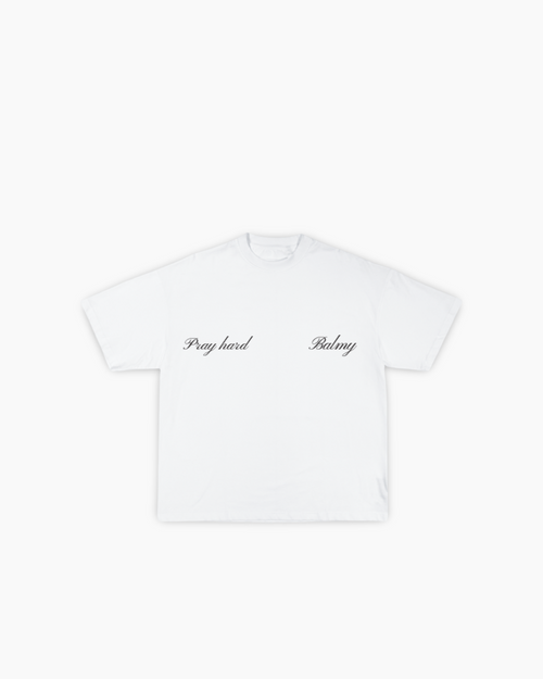 "PRAY HARD" TEE